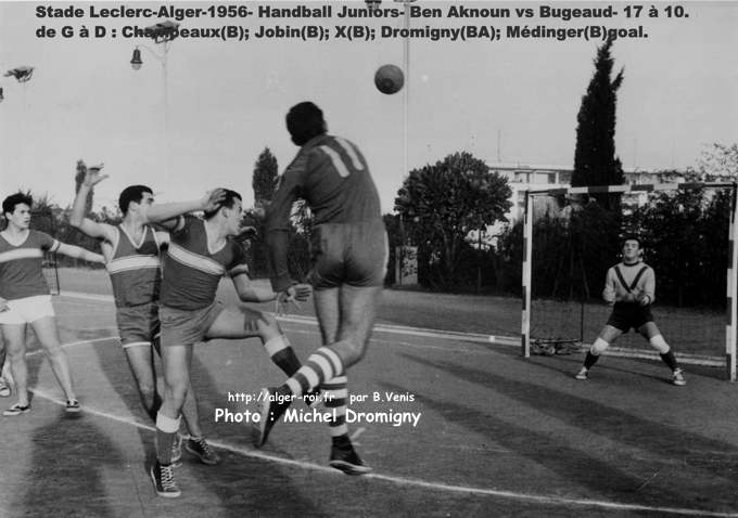 Juniors- 1956- à Ben Aknoun- BA- Bugeaud 17-10.